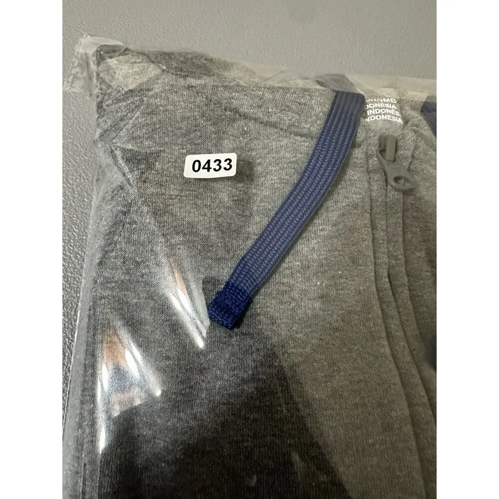 NBA Philadelphia 76ers Men’s Grey XL Zip Front Hoodie